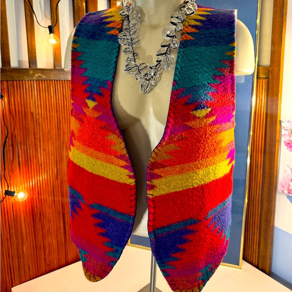 Vintage Aztec Vest 🔥